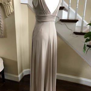 BCBG tan dress worn once